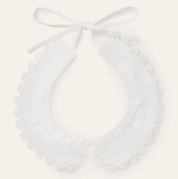 Boden White Lace Collar. NWT - Picture 2 of 2